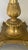 Vintage Solid Brass & Wood, Banded Accent, Occasional Table or Gueridon For Sale - Image 9 of 12