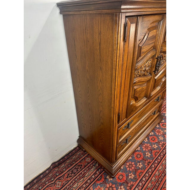 1960s United Furniture Highboy Dresser For Sale - Image 9 of 10