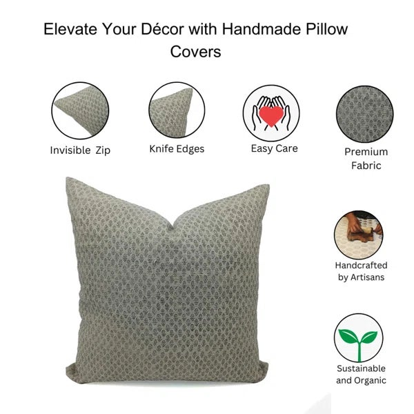 Fabdivine Floral Home Decor Cushion Cover 24x24 Inch - Everbee For Sale - Image 4 of 4