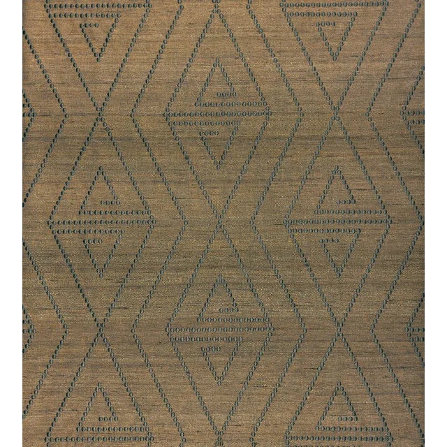 The House of Scalamandré Torquay Fabric, Slate For Sale