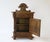 Brown Antique German Carved Wooden Apothecary Cabinet with Floral Details, 1900s For Sale - Image 8 of 11