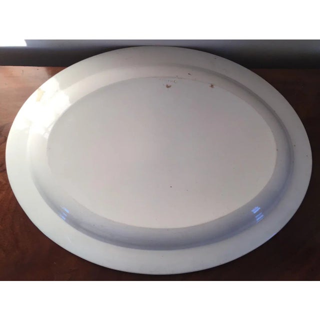 Early 19th Century English Regency Wedgwood Creamware Oval Platter For Sale - Image 10 of 11