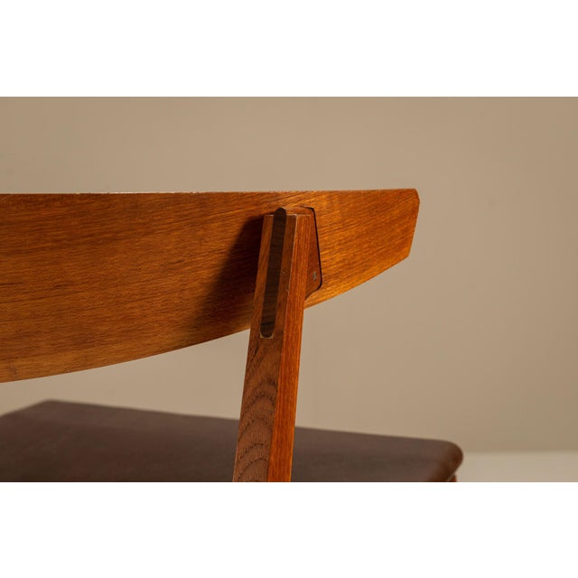 Mod. 8102 Lounge Chairs by Giuseppe Zammerini for MIM Roma, Italy, 1960s, Set of 2 For Sale - Image 9 of 18