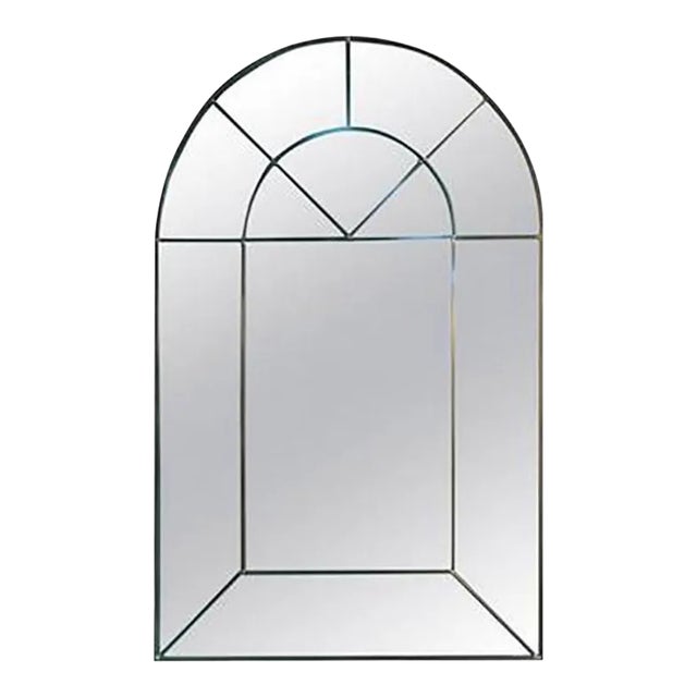 Colonial Arch Design Wall Mirror by Carol Canner For Sale