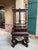 Antique English Book Press Table Renaissance Carved Oak Ebonized Cabinet C1880 For Sale - Image 4 of 18