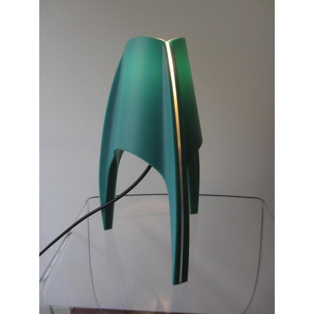 Plastic Arcadia Tripod Table Lamp For Sale - Image 7 of 10
