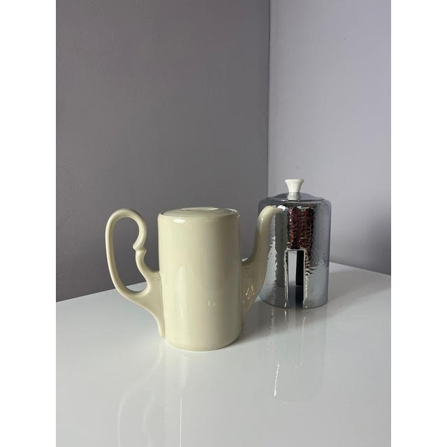 Coffee Pot with Warmer by J. Kronester Bavaria For Sale - Image 3 of 11