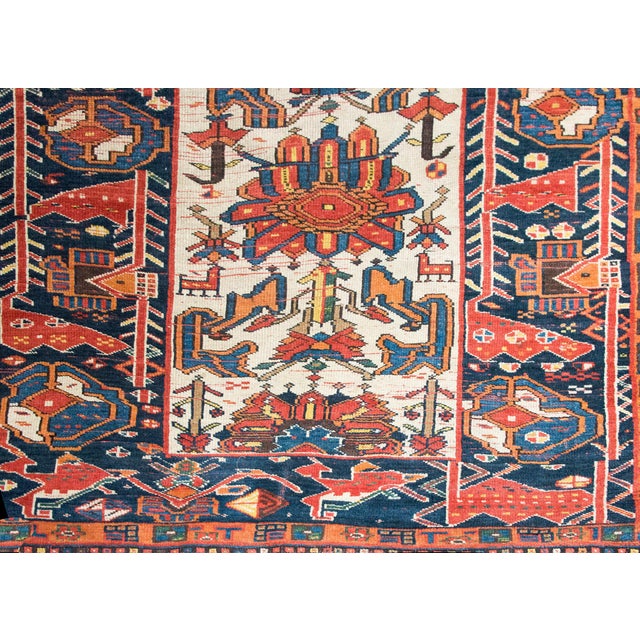 Early 20th Century Bakhtiari Lori Rug For Sale - Image 11 of 15