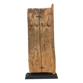 Early 1800's Symbolic African Dogon Door For Sale