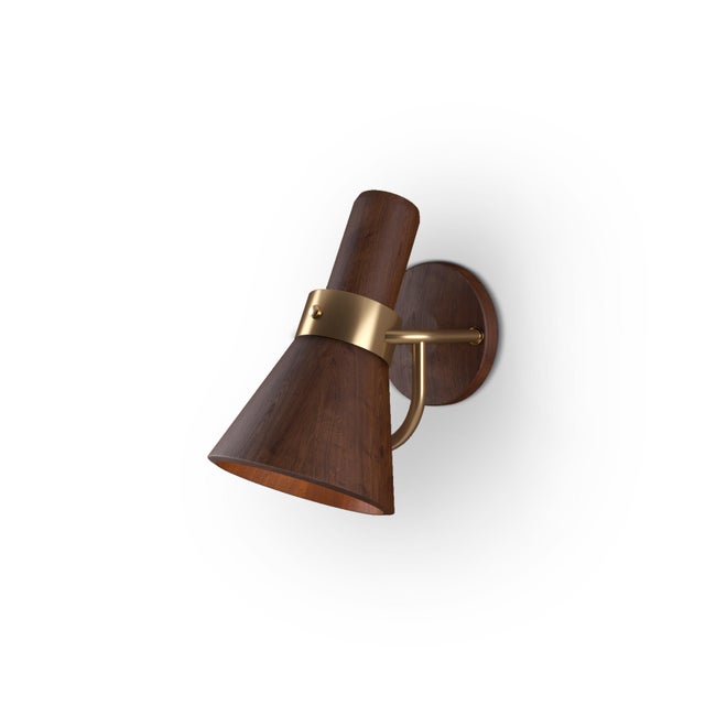 Not Yet Made - Made To Order Humphry Wall Lamp by Wood Tailors Club For Sale - Image 5 of 7