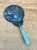 Late 20th Century Vintage Floral Motif Metal Hand Mirror For Sale - Image 5 of 13