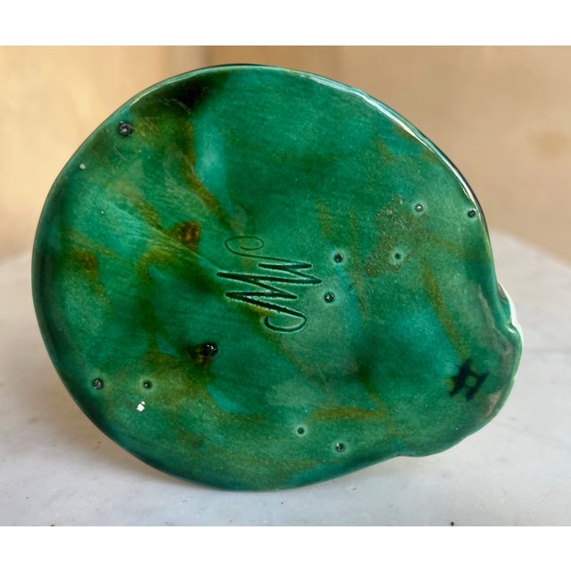 Vintage Mottahedeh Parrot Majolica Pitcher For Sale - Image 9 of 9