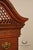 Brown American Drew Traditional Chippendale Style Mahogany Highboy Chest on Chest Tall Dresser For Sale - Image 8 of 18
