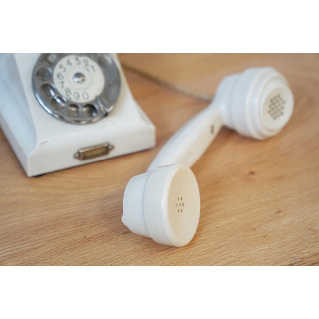 Vintage Industrial Bakelite Rotary Phone from Ericsson, 1950s For Sale - Image 6 of 8