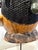 Yellow Large Wood Sculpture Yoruba Gẹ̀lẹ̀dẹ́ Helmet Mask on Display Stand For Sale - Image 8 of 16