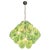 Glass Italian Murano Glass Disc Chandelier, 1990 For Sale - Image 7 of 18