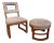 Gilbert Rohde Machine Age Side Chair and Stool For Sale