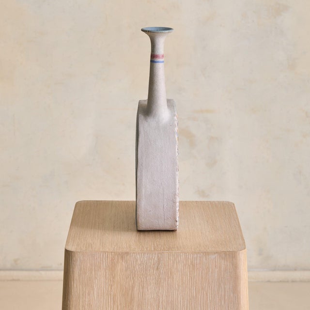 1960s Italian Terracotta Two Openings Vase by Ivo De Santis for Gli Etruschi, 1960s For Sale - Image 5 of 11