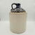 Cabin Primitive American Stoneware Moonshine Jug With Albany Slip-Style Glaze For Sale - Image 3 of 9