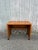 Mid-Century Modern Danish Modern Teak Writing Desk With Finished Back on Castor Wheels For Sale - Image 3 of 13