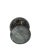 Asian Hand Etched Black Marble Vase For Sale - Image 3 of 5