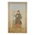 Large Oriental Style Painting of Figures in a Garden For Sale