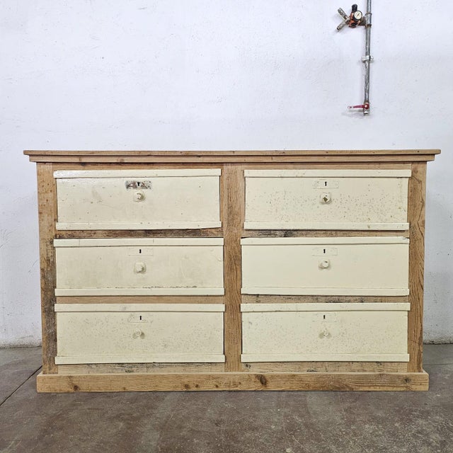 Workbench Chest of Drawers, 1980s For Sale - Image 11 of 11