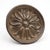 Vintage large round brass floral drawer pull. A mounting screw is included. Good condition with surface wear from prior...