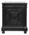 19th Century French Napoleon III Ebonized Neoclassical Cabinet With Carrara Marble For Sale