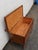 Early 1900s Carved Bench Cedar Chest Blanket Trunk 6365 For Sale - Image 4 of 12