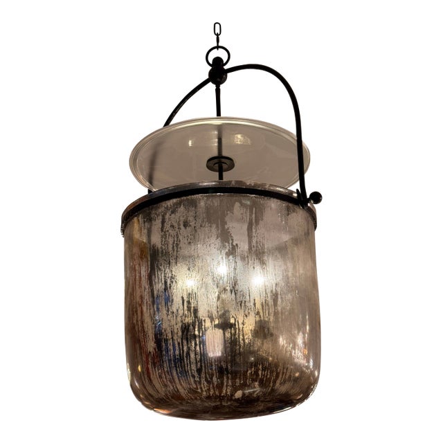 Chapman & Myers for Visual Comfort Lorford Smoke Bell Lantern For Sale