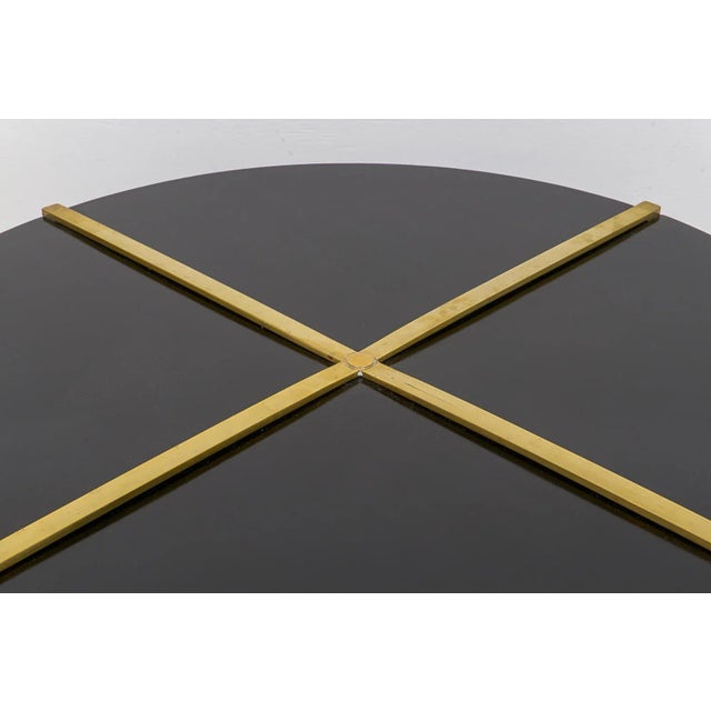 Mid-Century Ebonized Coffee Table For Sale In New York - Image 6 of 7