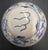 1970s Vintage Hand-Painted Blue and White Dragon Ginger Jar With Matching Lid For Sale - Image 5 of 9