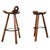 Mid-Century Brutalist Bar Stools, 1960s, Set of 2 For Sale - Image 6 of 6