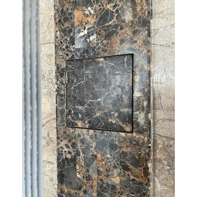 Art Deco Revival Marble Grandfather Clock from Maitland-Smith, 1990s For Sale - Image 11 of 12