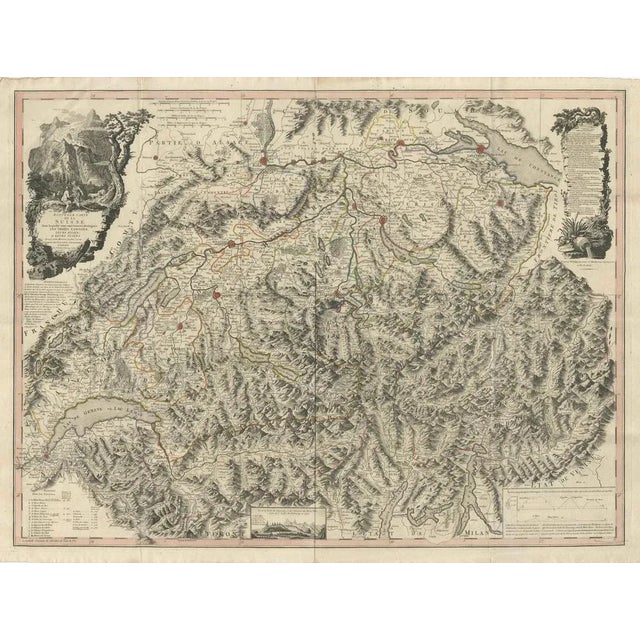 Map of the Thirteen Cantons, 1778 For Sale - Image 12 of 14