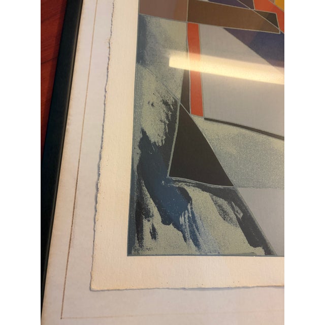 Ugo Nespolo, Abstract Composition, 1992, Serigraph, Framed For Sale - Image 3 of 10