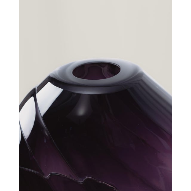 Murano Glass Vase from Paolo Crepax, 1990 For Sale - Image 4 of 5