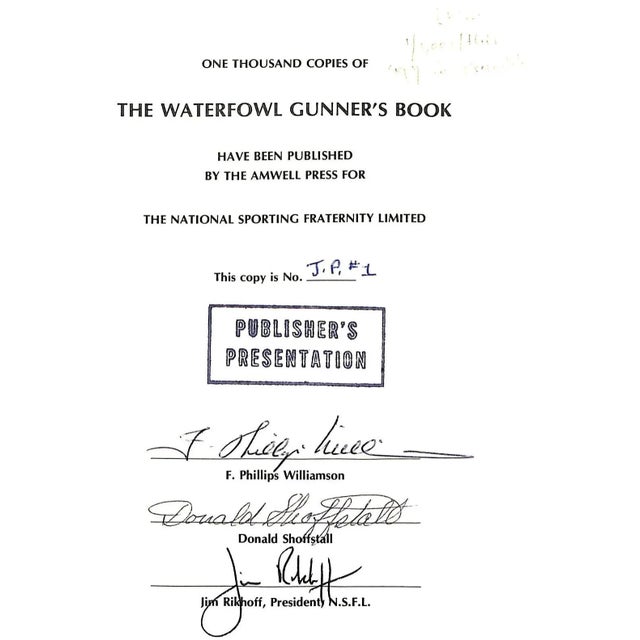 WILLIAMSON, F. Phillips [282] pp. The Amwell Press 1979 One thousand copies have been published this copy is No. J.P.#1...