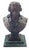 A refined set of three 20th-century carved Mahogany busts representing influential literary and historical figures (From...
