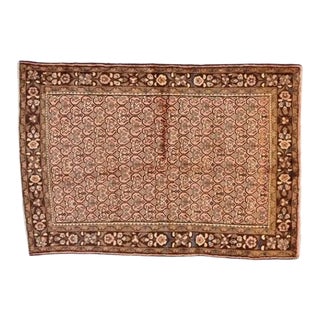 1960s Vintage Persian Hamadan Rug For Sale