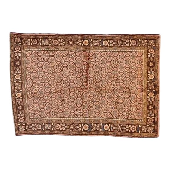 1960s Vintage Persian Hamadan Rug For Sale