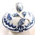 1940s 1940s Royal Worcester Blue Sprays Coffee Pot For Sale - Image 5 of 8