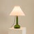Deep Green Lamp from Holmegaard with Shade from Le Klint, 1960s For Sale - Image 9 of 9