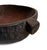 Mid 20th Century Vintage Large Rustic Tribal Burundi Oval Wood Bowl For Sale - Image 5 of 5