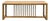 Solid Wood Light Brown Minimalistic Low Bench Coffee Table For Sale