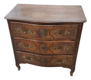 Antique Louis XV Style Chest of Drawers, 1890