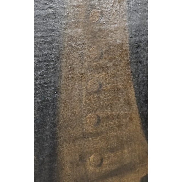Early 19th Century American Portrait Painting of a Gentleman Period Black Frame For Sale In Cleveland - Image 6 of 12