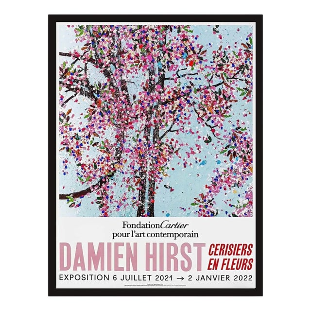 Damien Hirst, Cherry Blossoms, Poster, Framed For Sale