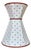 Hourglass Polka Dot Lampshade For Sale